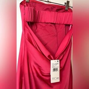 Gorgeous Pink Satin Dress